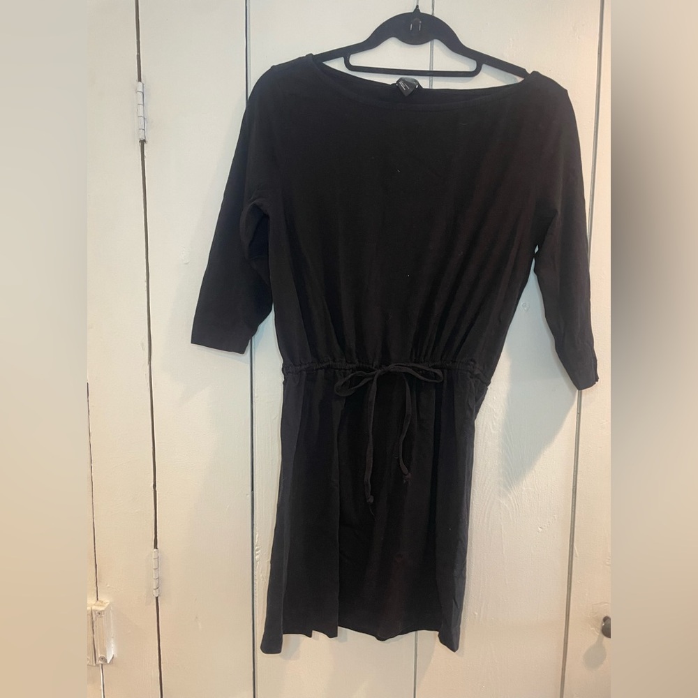 H&M Black Long Sleeve Dress